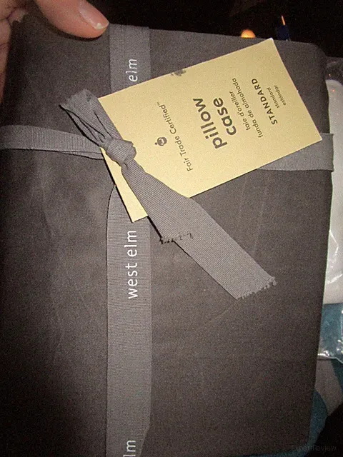 2 West Elm pillowcases Tencel standard slate New w tag
