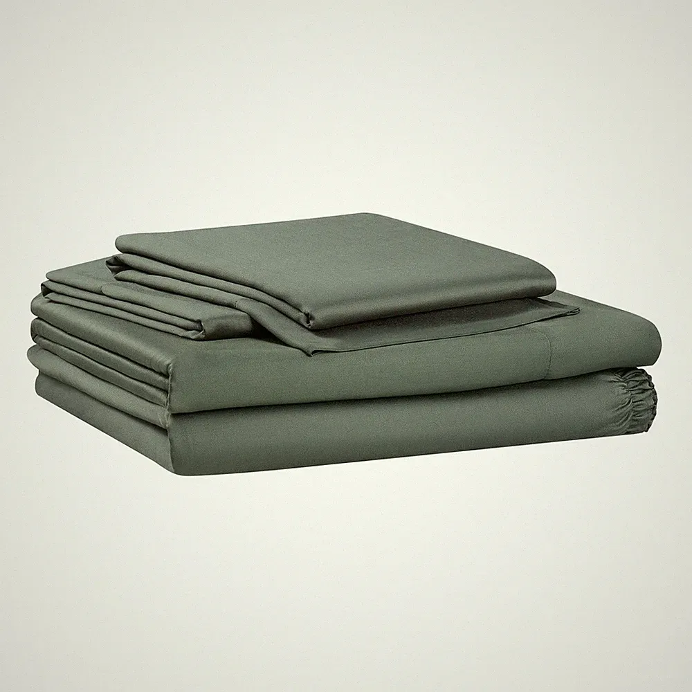 Allswell 4-Piece Soft & Silky Serenity 100% TENCEL™ Bed Sheets Set, Flagstone