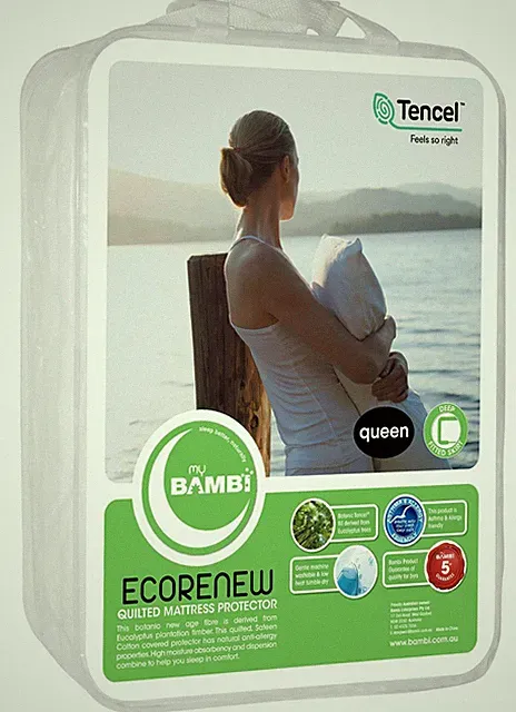 Bambi Ecorenew Tencel Mattress Protector - Queen