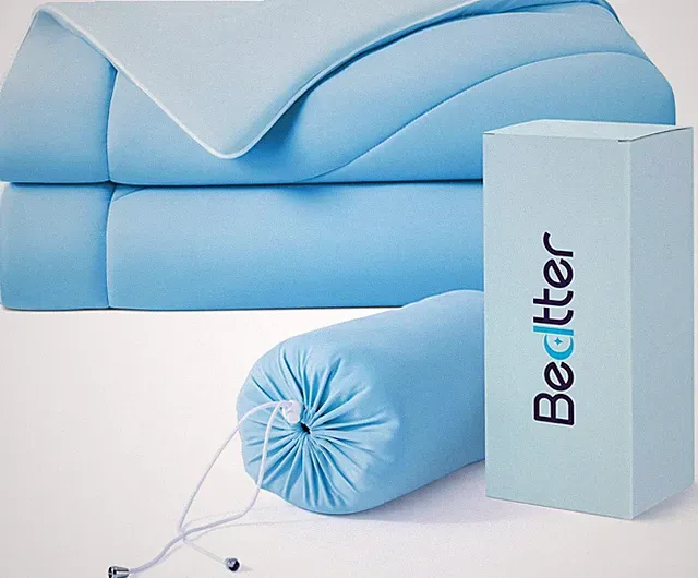 Cooling Blanket for Hot Sleepers - Lightweight Dual-Sided Soft Summer Throw 50"x