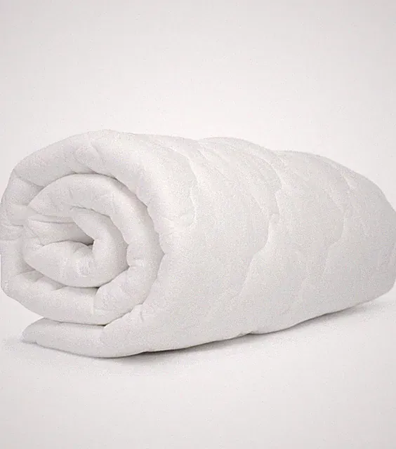 eLuxurySupply Tencel Mattress Pad with Fitted Skirt - Extra Plush Moisture Wicki