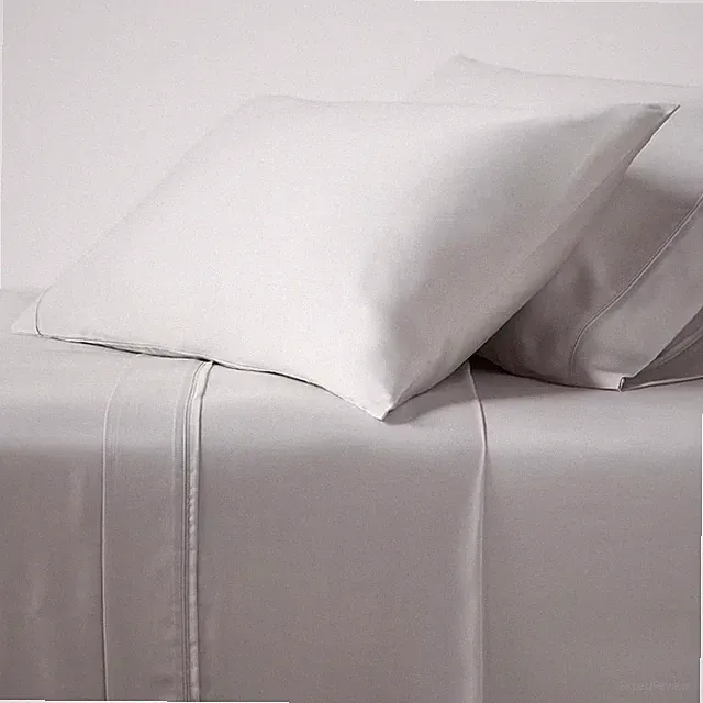 Full 320 Thread Count Cool TENCEL Lyocell Sheet Set Light Gray