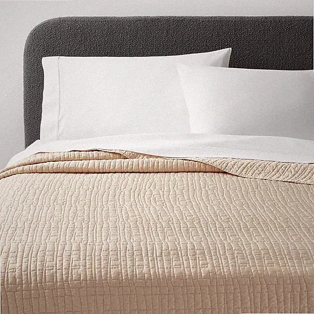 Full/Queen TENCEL Quilt Khaki - Threshold: OEKO-TEX Certified, Cooling, Woven