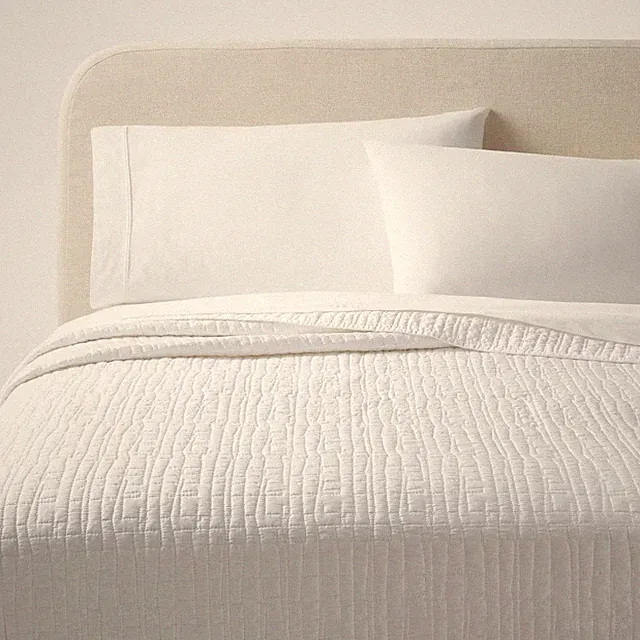 Full/Queen TENCEL Quilt White - Threshold