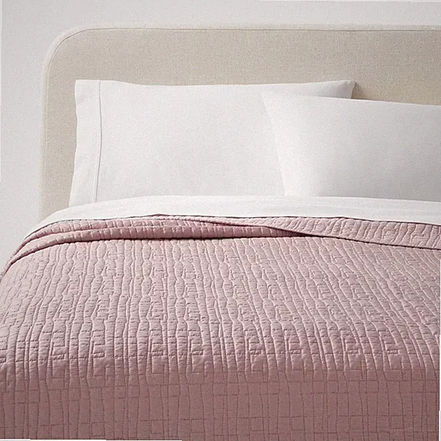 King TENCEL Quilt Blush - Threshold: OEKO-TEX Certified, Cooling Lightweight